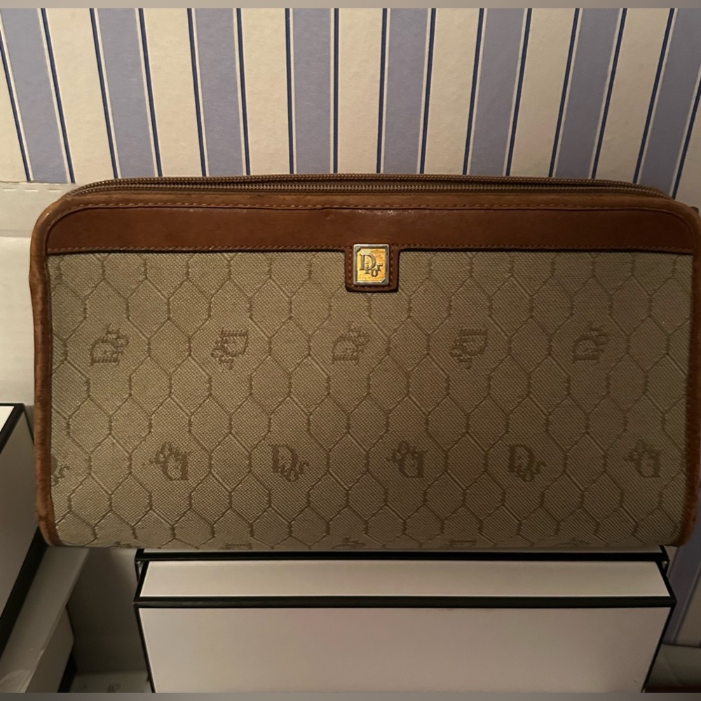 Christian Dior Clutch Honeycomb Clutch / Pouch - Picture 6 of 12